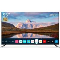 Телевізор Vinga S55UHD25QAWEB