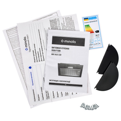 Вытяжка кухонная Minola HBI 5025 WH LED