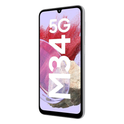 Мобильный телефон Samsung Galaxy M34 5G 8/128GB Silver (SM-M346BZSGSEK) Мобильный телефон Samsung Galaxy M34 5G 8/128GB Silver (SM-M346BZSGSEK)