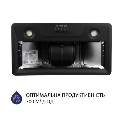Витяжка кухонна Minola HBI 52022 BL 700 LED