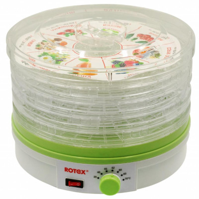 Сушка для овощей и фруктов Rotex RD310-W Сушка для овощей и фруктов Rotex RD310-W