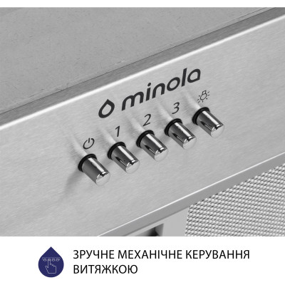 Вытяжка кухонная Minola HBI 5204 I 700 LED