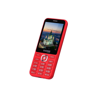 Мобильный телефон Sigma X-style 31 Power Type-C Red (4827798855058)