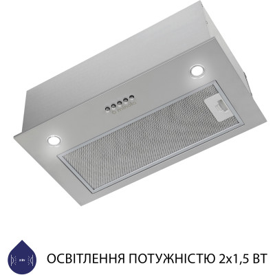 Вытяжка кухонная Minola HBI 5227 GR 700 LED