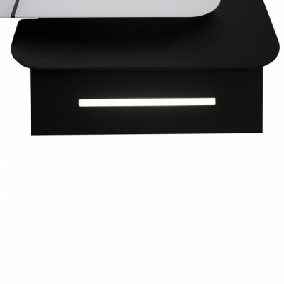 Вытяжка кухонная Perfelli DNS 9753 B 1100 WH/BL LED Strip