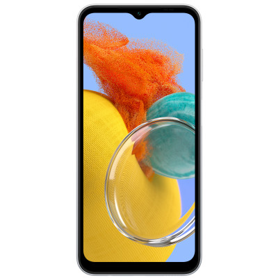 Мобільний телефон Samsung Galaxy M14 5G 4/64GB Silver (SM-M146BZSUSEK) Мобільний телефон Samsung Galaxy M14 5G 4/64GB Silver (SM-M146BZSUSEK)