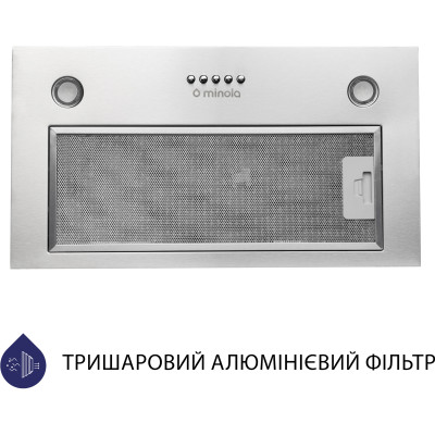 Вытяжка кухонная Minola HBI 5627 I 1000 LED