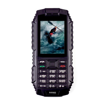Мобільний телефон Sigma X-treme DT68 Black (4827798337714)