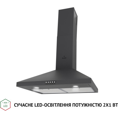 Витяжка кухонна Perfelli K 6402 SG 850 LED