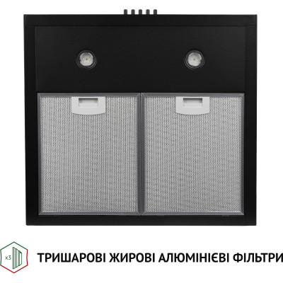 Вытяжка кухонная Perfelli K 5202 BL 700 LED