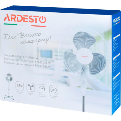 Вентилятор Ardesto FN-1608CW Вентилятор Ardesto FN-1608CW