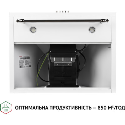 Витяжка кухонна Perfelli K 6432 WH 850 LED RETRO