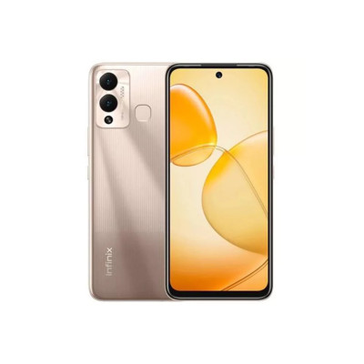 Мобільний телефон Infinix Hot 12 Play 4/64Gb NFC Champagne Gold (4895180779732) Мобільний телефон Infinix Hot 12 Play 4/64Gb NFC Champagne Gold (4895180779732)