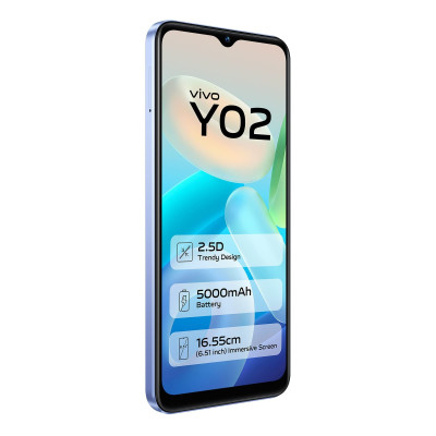 Мобільний телефон Vivo Y02 2/32GB Orchid Blue Мобільний телефон Vivo Y02 2/32GB Orchid Blue