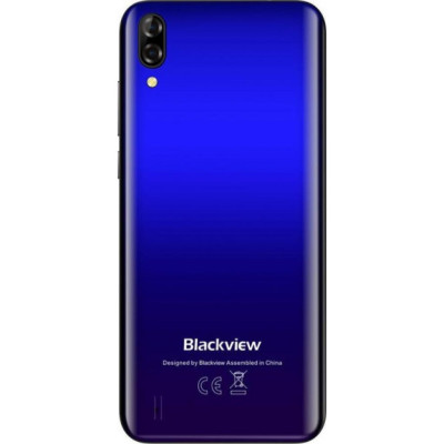 Мобільний телефон Blackview A60 1/16GB Gradient Blue (6931548305750)