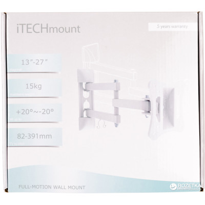 Кронштейн ITech LCD33B WHITE