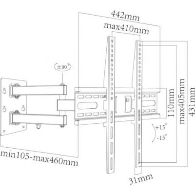 Кронштейн CT-WPLB-T711 Charmount