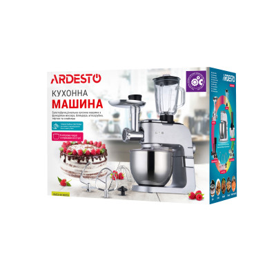Кухонный комбайн Ardesto KMCH-K1500SS Кухонный комбайн Ardesto KMCH-K1500SS