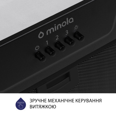 Витяжка кухонна Minola HBI 52022 BL 700 LED