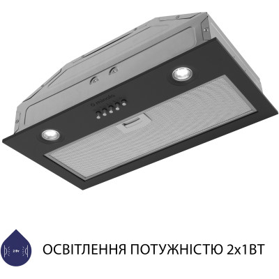Вытяжка кухонная Minola HBI 5204 GR 700 LED