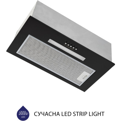 Вытяжка кухонная Minola HBI 5323 BL 800 LED