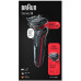 Електробритва Braun Series 5 51-R1000s BLACK / RED Електробритва Braun Series 5 51-R1000s BLACK / RED