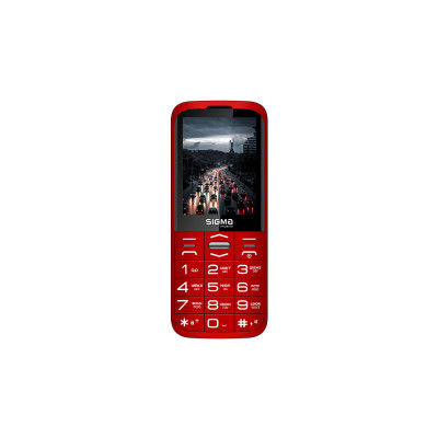 Мобильный телефон Sigma Comfort 50 Grace Type-C Red (4827798121825)