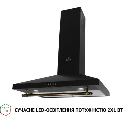 Витяжка кухонна Perfelli K 62320 BL 700 LED RETRO