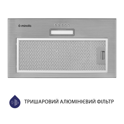 Вытяжка кухонная Minola HBI 5214 I 700 LED Вытяжка кухонная Minola HBI 5214 I 700 LED