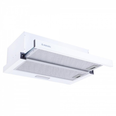 Витяжка кухонна Minola HTL 6234 WH 700 LED GLASS