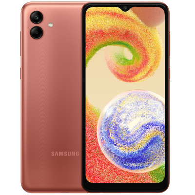 Мобильный телефон Samsung Galaxy A04 4/64Gb Copper (SM-A045FZCGSEK)
