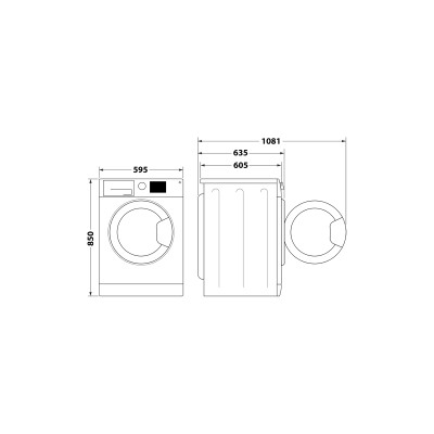 Пральна машина Whirlpool FFWDB976258BVUA