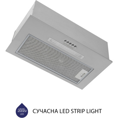 Витяжка кухонна Minola HBI 5323 GR 800 LED Витяжка кухонна Minola HBI 5323 GR 800 LED