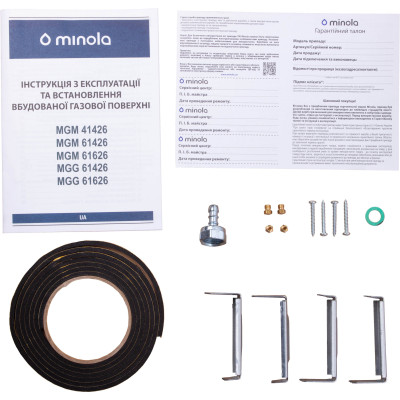 Варочна поверхня Minola MGM 61626 WH