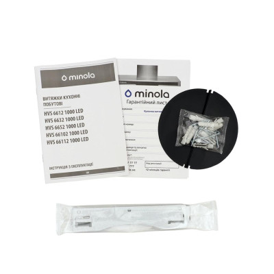 Витяжка кухонна Minola HVS 6632 BL 1000 LED