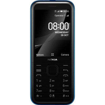Мобільний телефон Nokia 8000 DS 4G Blue Мобільний телефон Nokia 8000 DS 4G Blue