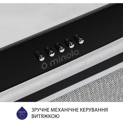 Витяжка кухонна Minola HBI 5623 BL 1000 LED