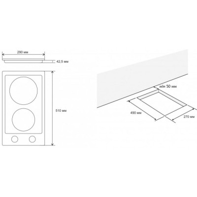 Варочна поверхня Eleyus GERDA 301 IS H