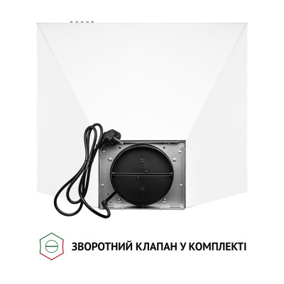 Витяжка кухонна Perfelli K 6610 WH 1000 LED