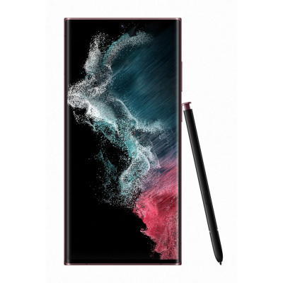 Мобільний телефон Samsung SM-S908B/256 (Galaxy S22 Ultra 12/256Gb) Burgundy (SM-S908BDRGSEK)