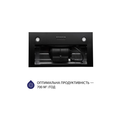 Витяжка кухонна Minola HBI 5227 BL 700 LED Витяжка кухонна Minola HBI 5227 BL 700 LED