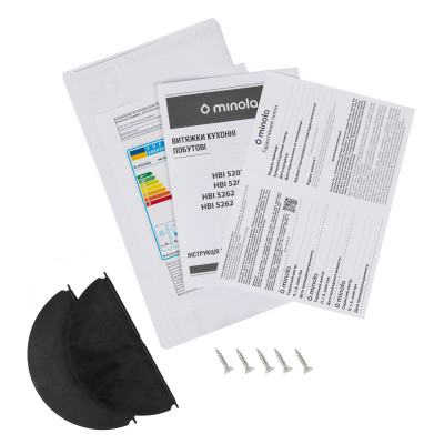 Вытяжка кухонная Minola HBI 5202 BL 700 LED