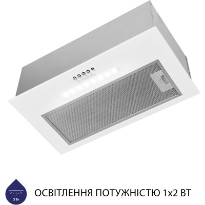 Вытяжка кухонная Minola HBI 5623 WH 1000 LED