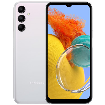 Мобільний телефон Samsung Galaxy M14 5G 4/128GB Silver (SM-M146BZSVSEK) Мобільний телефон Samsung Galaxy M14 5G 4/128GB Silver (SM-M146BZSVSEK)