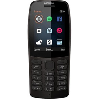 Мобільний телефон Nokia 210 DS Black (16OTRB01A02)