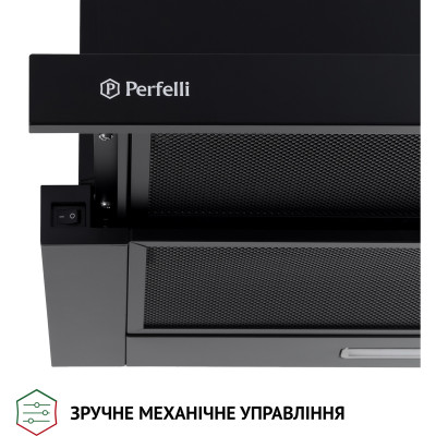 Витяжка кухонна Perfelli TL 5316 BL 700 LED