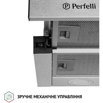 Витяжка кухонна Perfelli TL 6212 I 700 LED