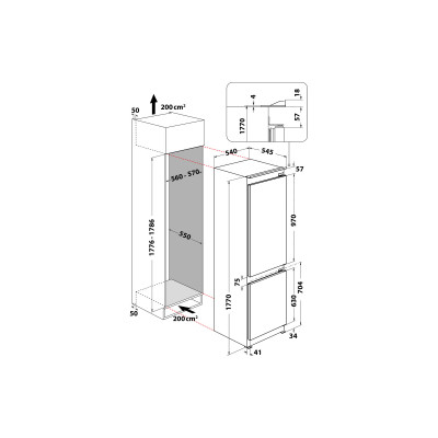 Холодильник Whirlpool WHC18T311