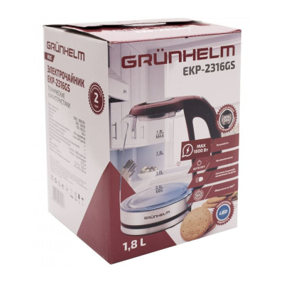 Электрочайник Grunhelm EKP-2316GS