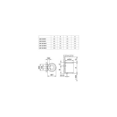 Бойлер Gorenje GBF 150 SM V9 (GBF150SMV9)